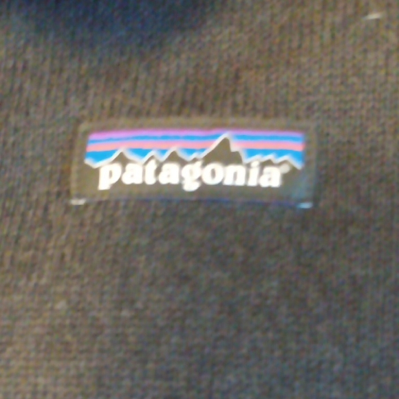 Patagonia Better Sweater  Midnight Black Sleeveless Vest W/ Torchys Logo - Picture 3 of 14